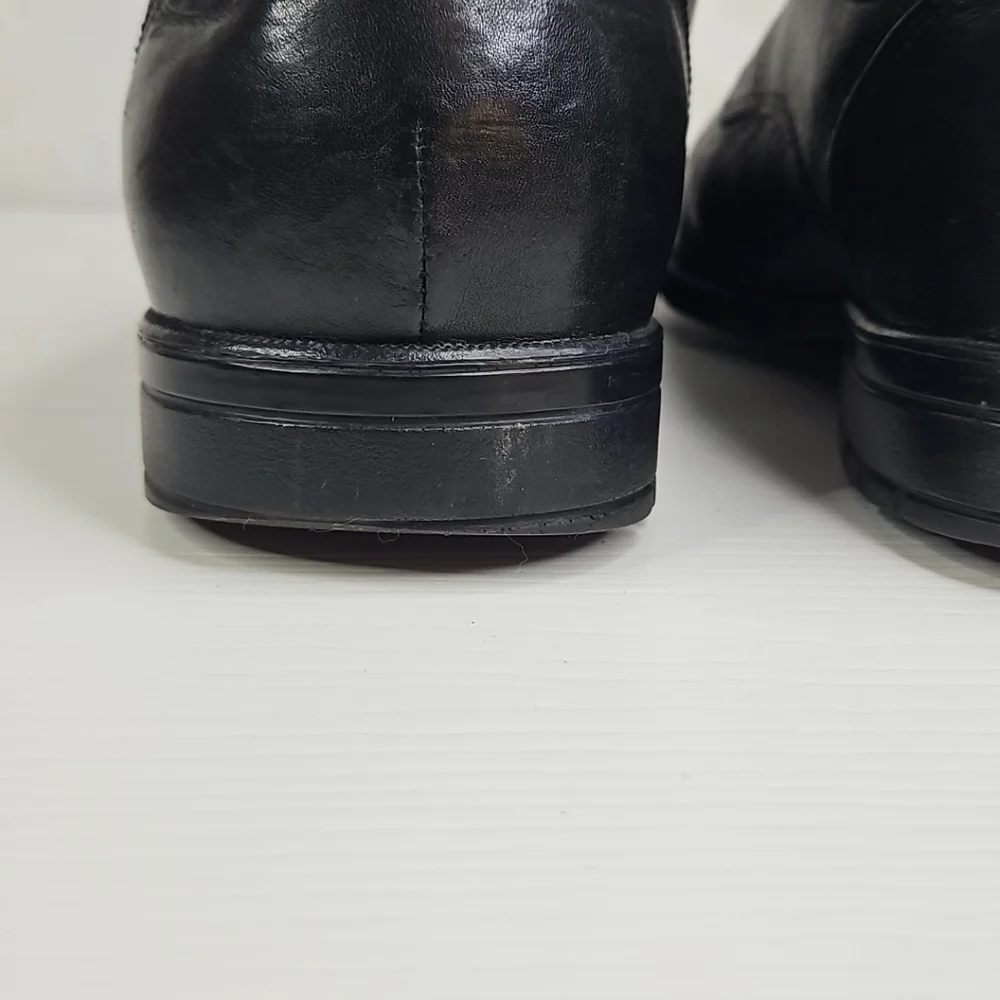🛍 Rockport Leather Upper Balance Men Shoes Black Size 9 1/2 M